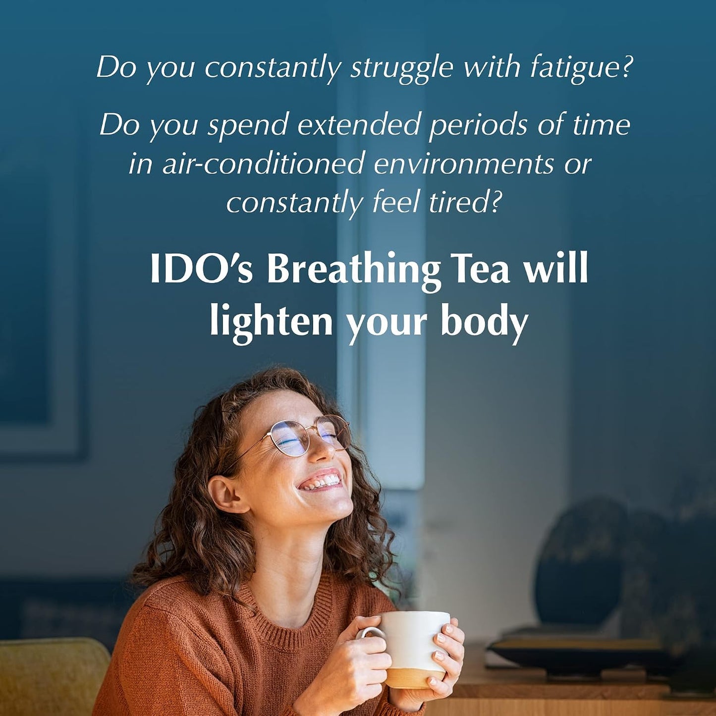 IDO Tea Breathe Heavens Breathing Tea | Organic Korean Fermented Herbal Tea | Breathe Easy Tea for Immune Support | Bedtime Tea | Detox Cleanse Tea Gift Sets (Pack of 1, 15 Tea bags)