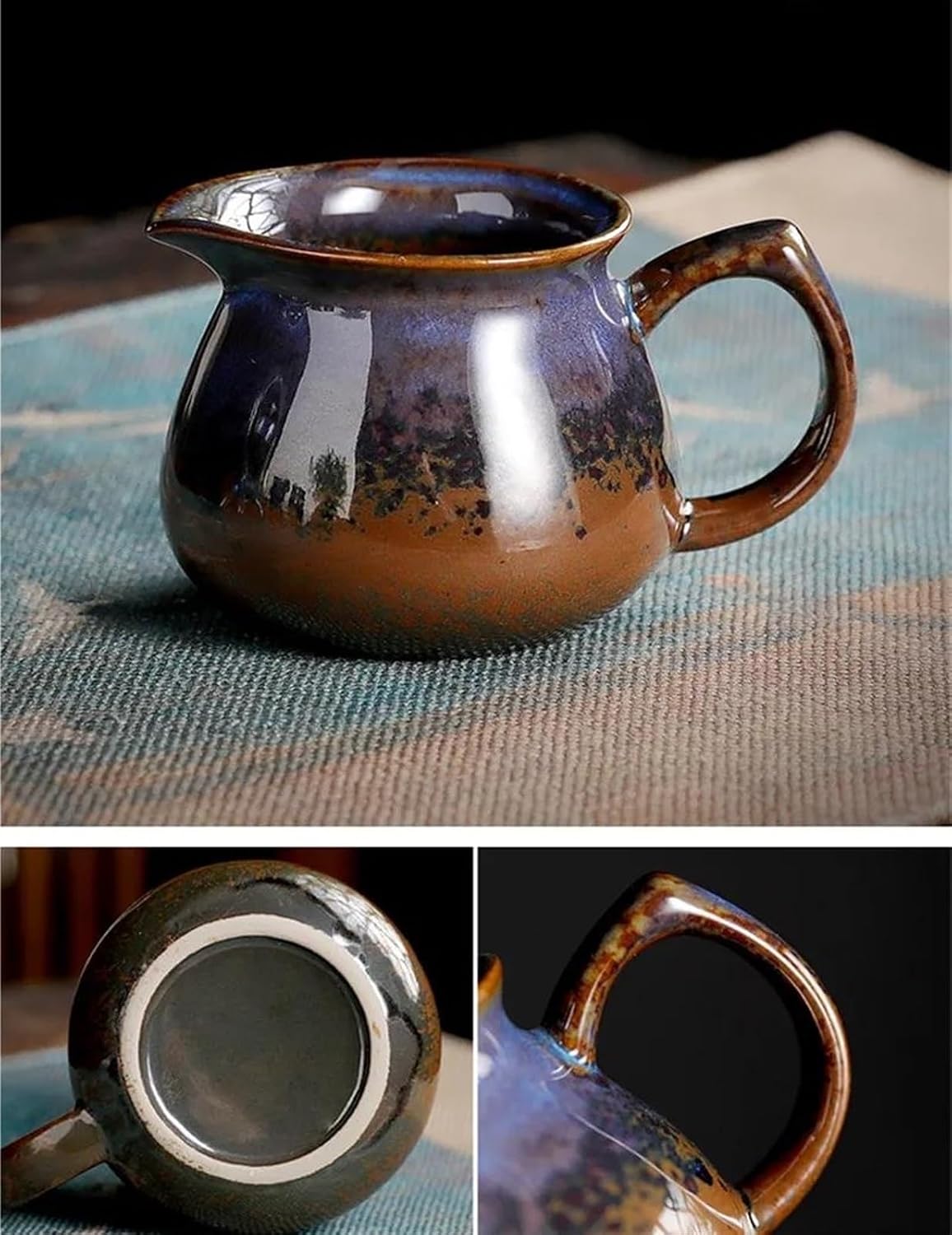 Afternoon Tea Set Chinese Portable Tea Set Ceramic Outdoor Travel Afternoon Teapot Set Crockery Porcelain Tea Cup Set Teaware Sets Gift For Friend Tea Set For Adults (Size : F)