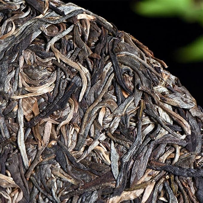 Old Banzhang Pu'er Green Tea Old Tree Tea 2015 Puerh Raw Tea Cake 357g
