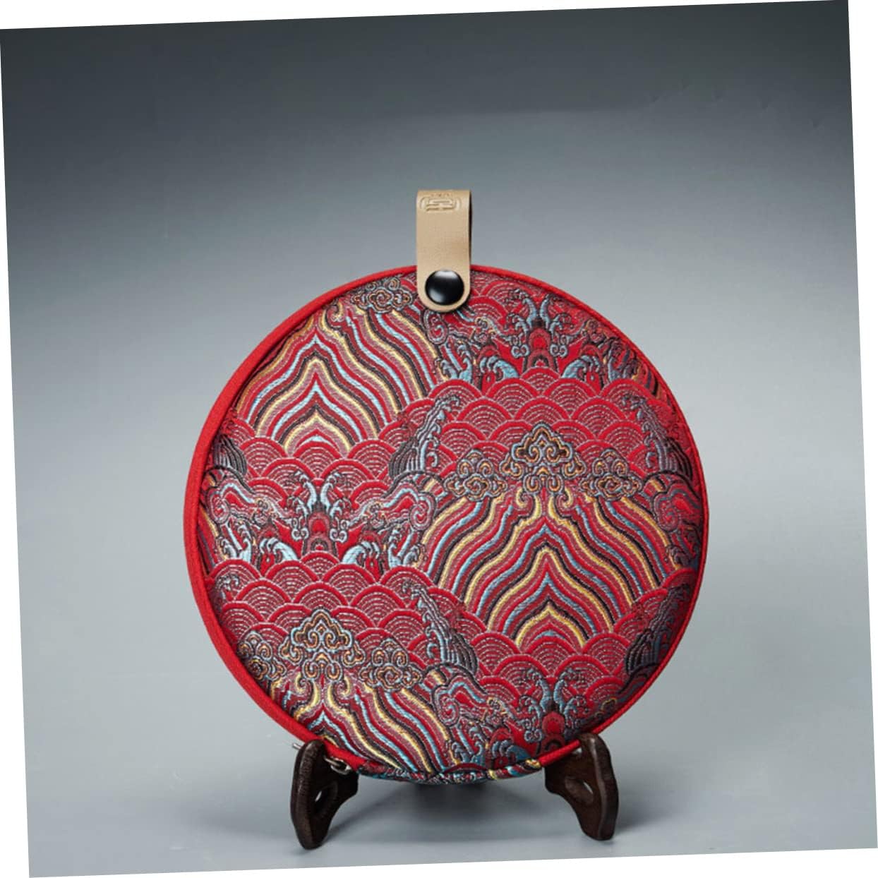 NAMOARLY Tea Cake Storage Bag Pu Er Tea Tray Kung Fu Tea Accessories Tea Chest Pu Er Tea Cake Bag Puer Tea Cake Bag Tea Cake Container Travel Tray Pu'er Tea Cake Bag Cloth Household China