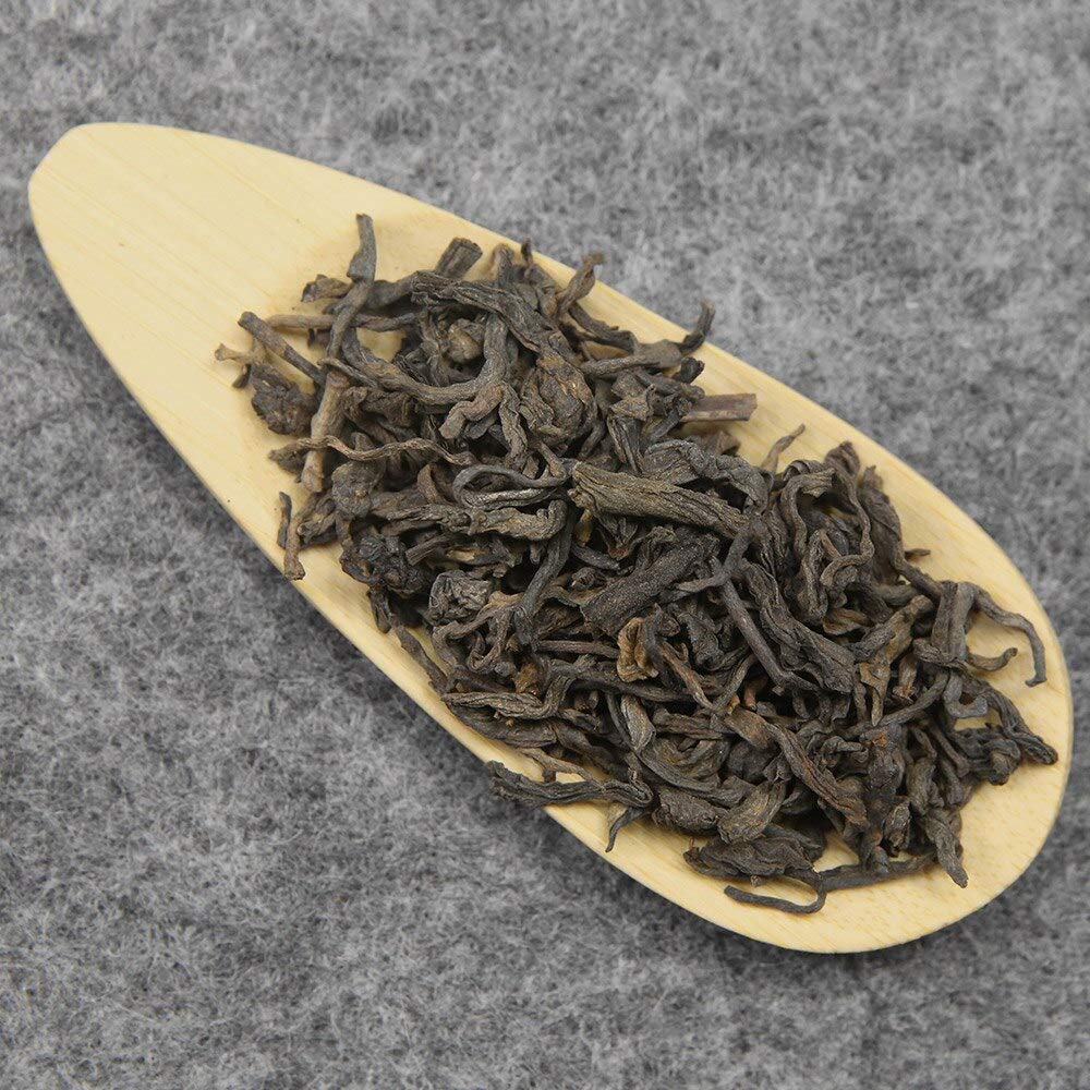 FullChea - 2006 Shu Puerh Tea - Pu Erh Tea Loose Leaf - Aged Ripe Pu-erh Tea from Yunnan - Calming Tea (8.8oz / 250g)