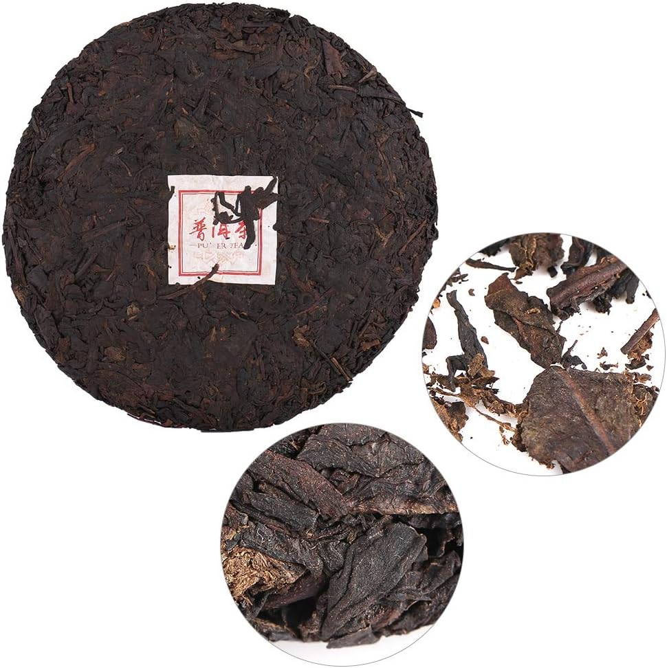 Tea Cake, 357g Cooked Puer Tea Puerh Tea Puerh Tea for Families