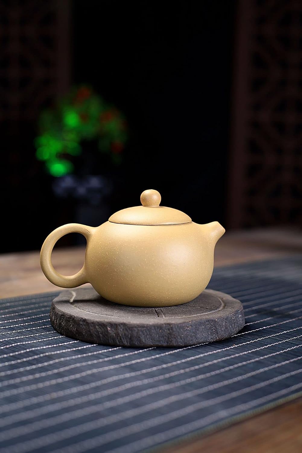 Teapot 6.8oz/200ml Chinese Clay Zisha Tea Xishi Pots Natural Gongfu Tea