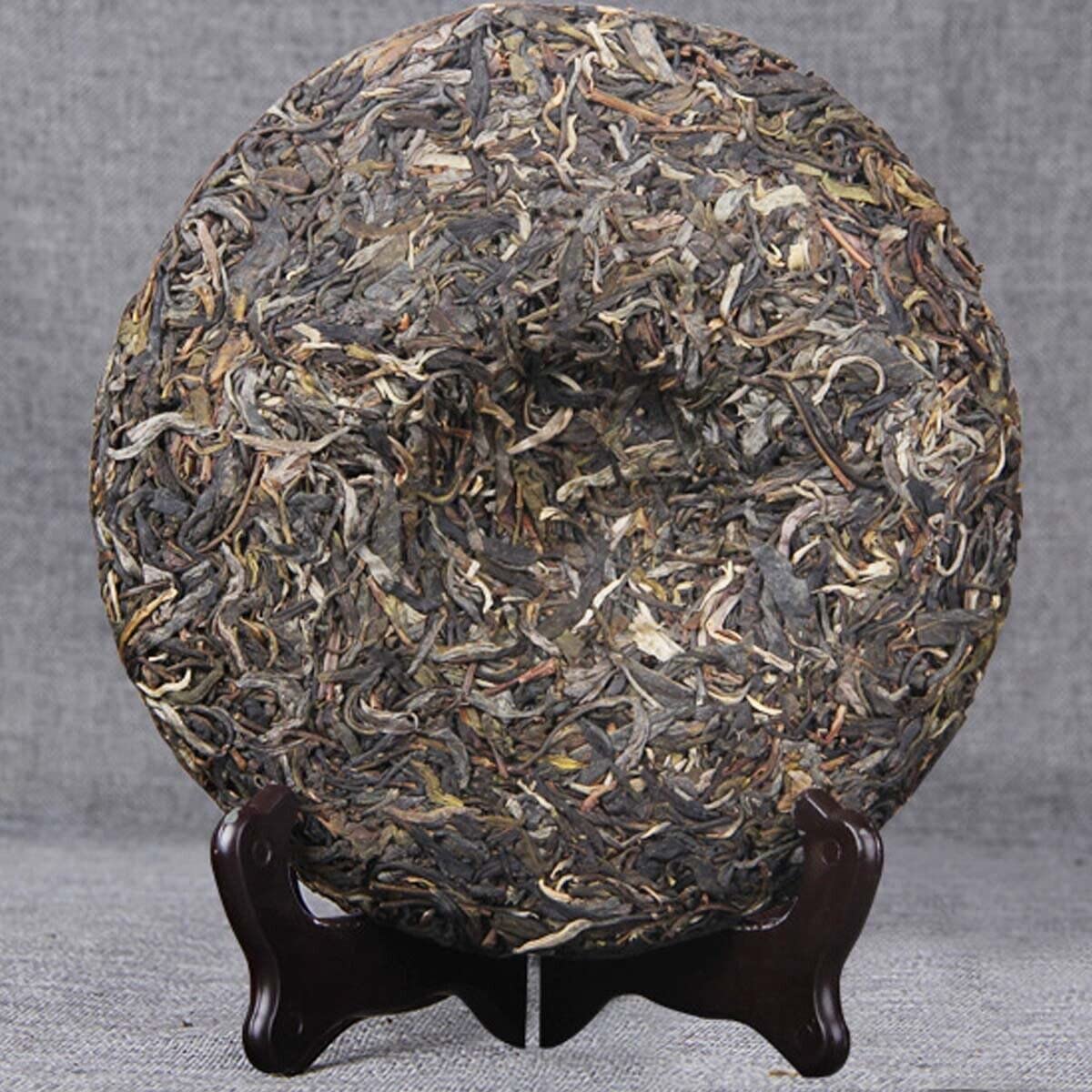 357g Handmade Pure Tea Premium Puerh Raw Tea Cake Yunna Seven Son Cake Green Tea