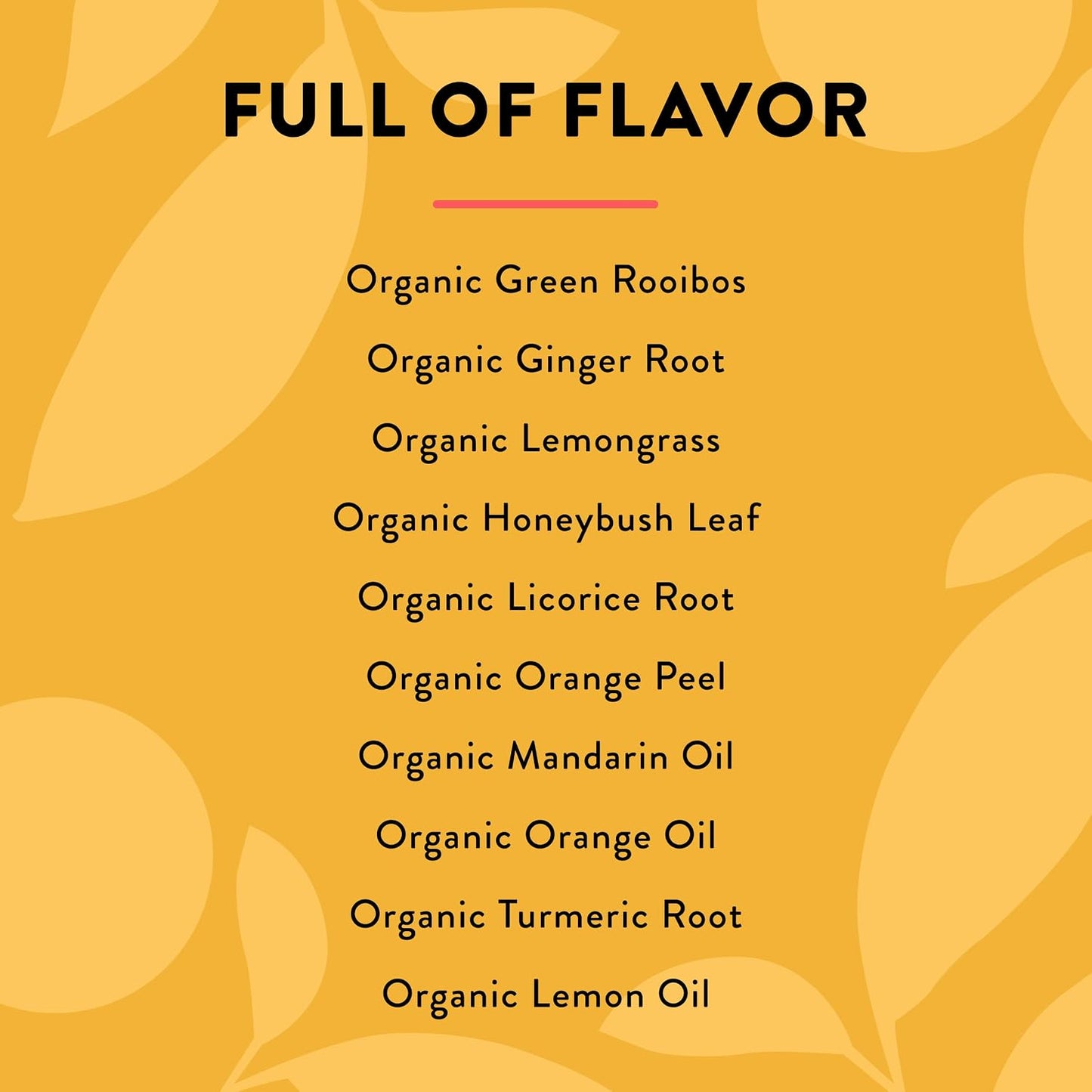 Choice Organics - Organic Mandarin Ginger Tea (1 Pack) - Organic Herbal Tea - 16 Tea Bags