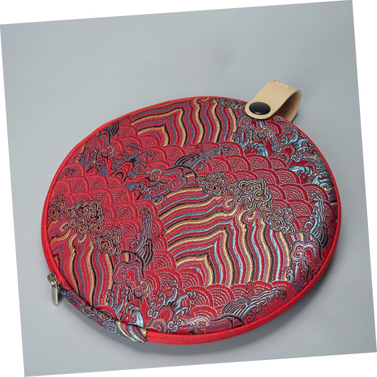 NAMOARLY Tea Cake Storage Bag Pu Er Tea Tray Kung Fu Tea Accessories Tea Chest Pu Er Tea Cake Bag Puer Tea Cake Bag Tea Cake Container Travel Tray Pu'er Tea Cake Bag Cloth Household China