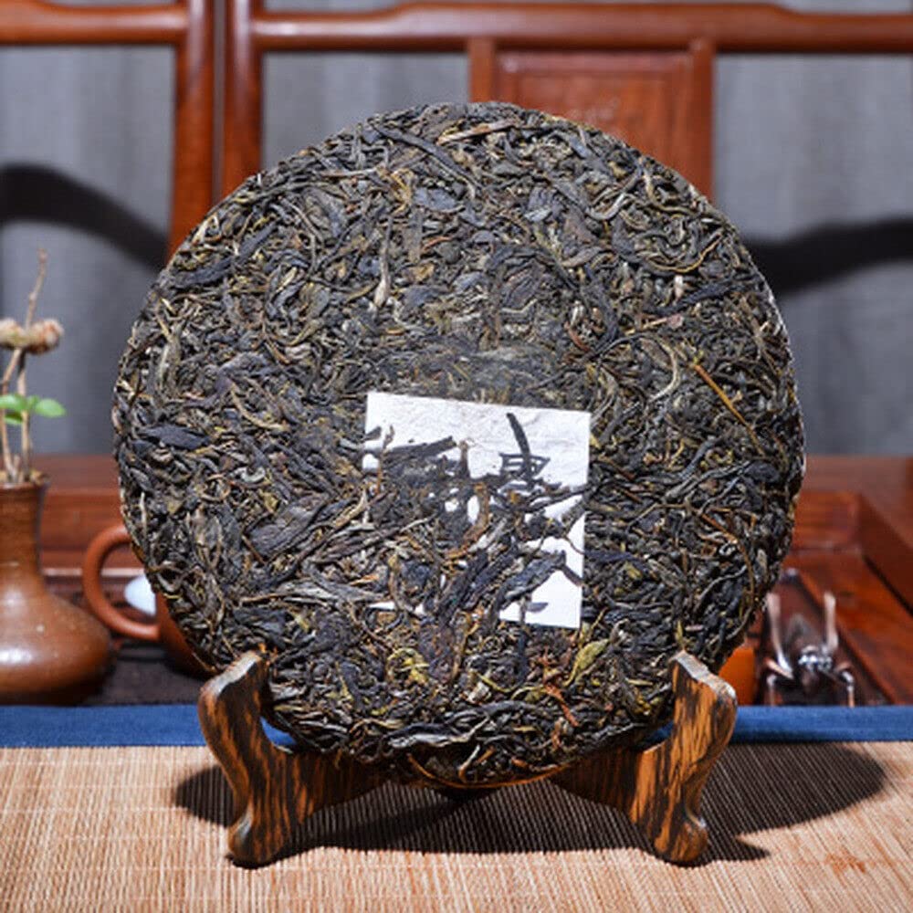 Puerh Green Tea Antique Organic Jingmai Old Pu-erh Tea Pu'er Raw Tea Cake 357g