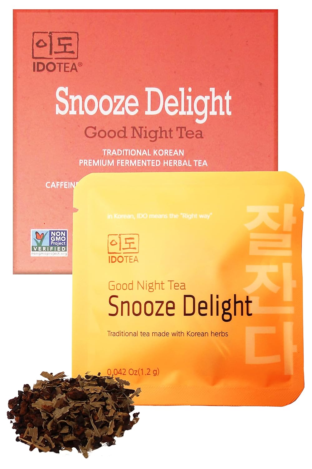 IDO Tea Breathe Heavens Breathing Tea | Organic Korean Fermented Herbal Tea | Breathe Easy Tea for Immune Support | Bedtime Tea | Detox Cleanse Tea Gift Sets (Pack of 1, 15 Tea bags)
