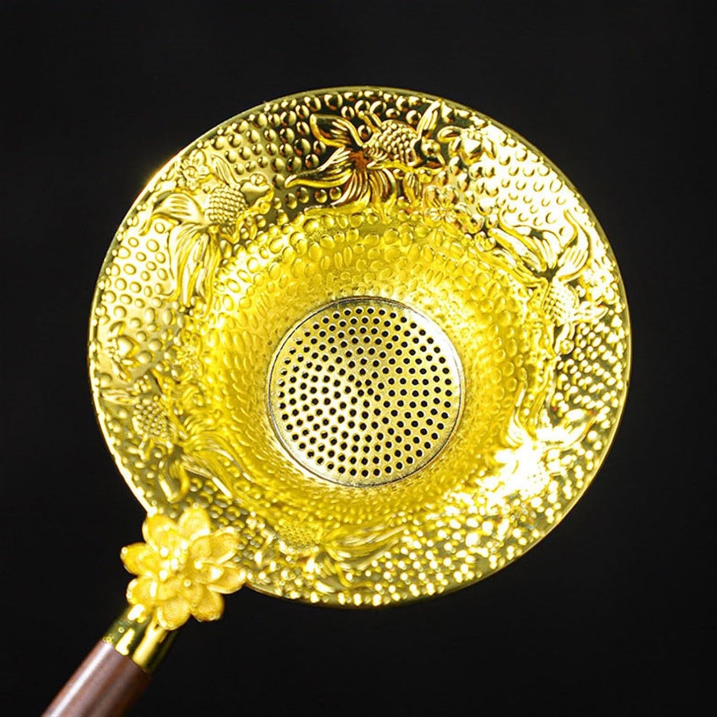 Chinese/Japanese Tea Set 24k Gold-plated Kung Fu Teaset Chinese Travel Tea Sets Luxury Bone China Tea Pot Teacup Tea Accessories Gift Box Packaging Portable Teapot Set Tea Gift set (Size : Gift box p