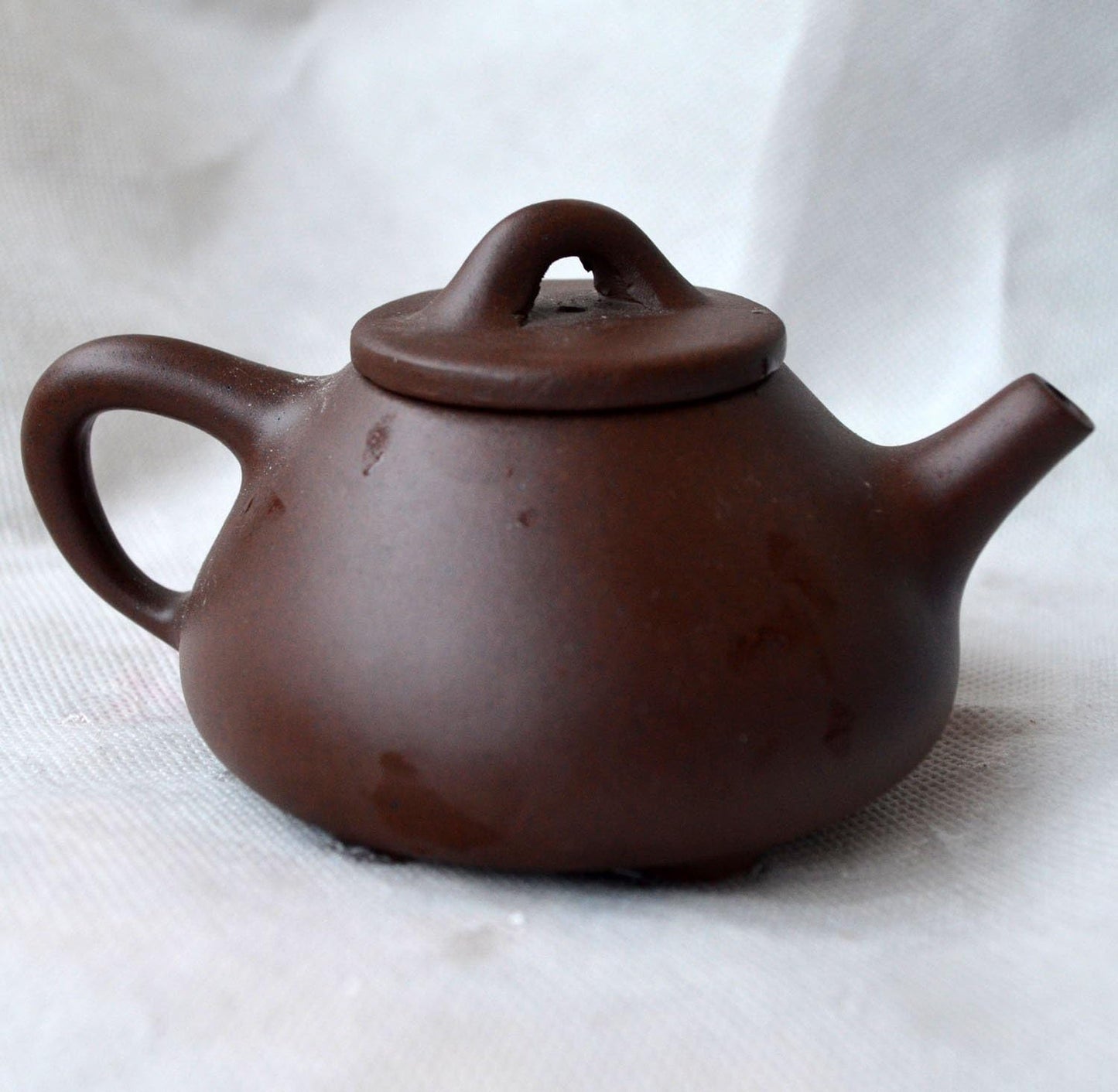 Teapot Chinese Yixing ShiPiao Style Zisha Tea Pots Zini for Loose Tea (4oz)