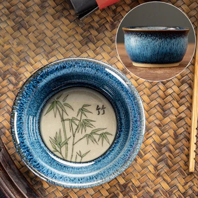 75ml / 60 ml Jianzhan Teacup Chinese zodiac Pattern Tea Bowl Kungfu Ceramic Tea Cup Coffee Mugs Ceremony Teaware Drinkware