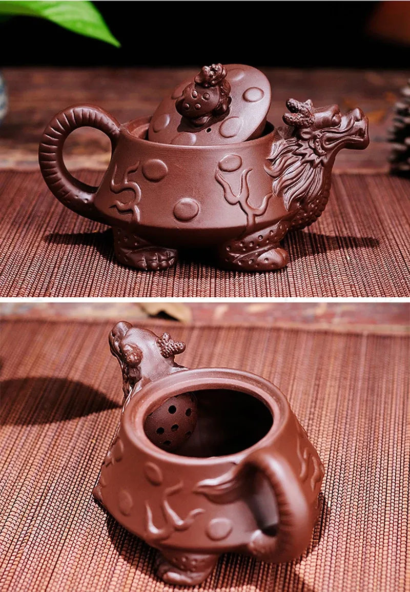 Traditional Chinese Tea Pot Red Purple Clay Teapot Teapots Puer Tea Set and Coffee Yixing Kettle Clay Gaiwan Teeware Teware Cup