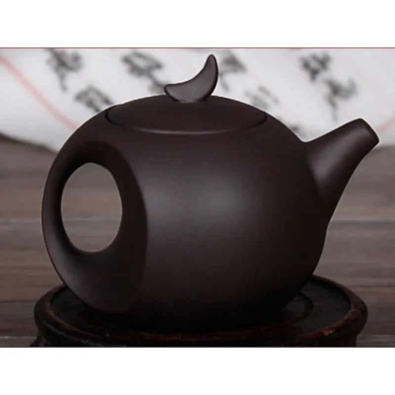 Portable Purple Clay Yixing Teapot, Traditional Chinese Tea Set, Oolong Tea Set, Travel Tea Set, 150ml