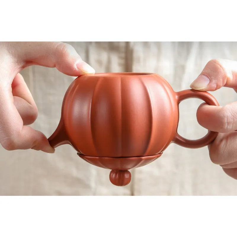 Handmade Purple Clay Tea Pot, Raw Ore, Zhu Mud, Beauty Tea Infuser, Handmade Filter Teapot, Traditional Zisha Tea Set