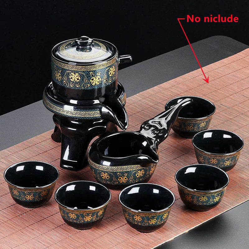 8 Pcs Ceramic Travel Tea Sets Chinese Portable Ceramic Bone China Teaset Gaiwan Teacup Porcelain Tea Cup The Kung Fu Teapot Set