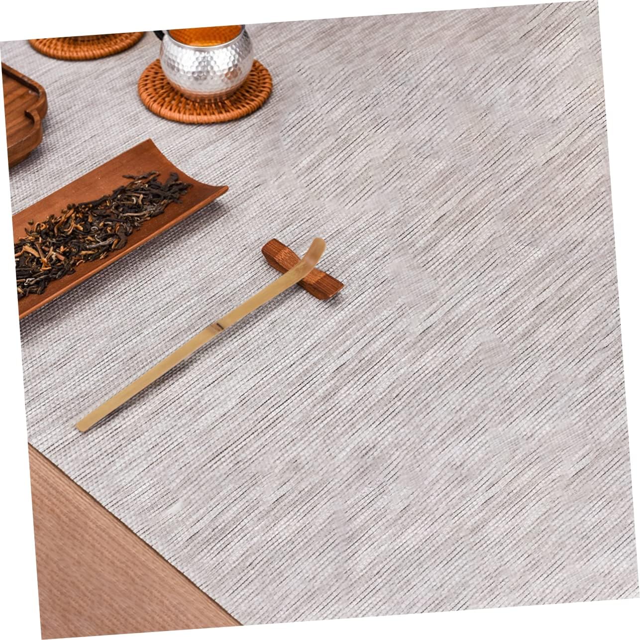 Angoily 2 Pcs Tea Dial Japanese Chashaku Hooked Tea Needle Ice Pick Matcha Tea Scoop Puerh Tea Tool Ice Brick Tea Cake Japanese Tools Durable Tea Tool Tea Cone Bamboo Tea Tools