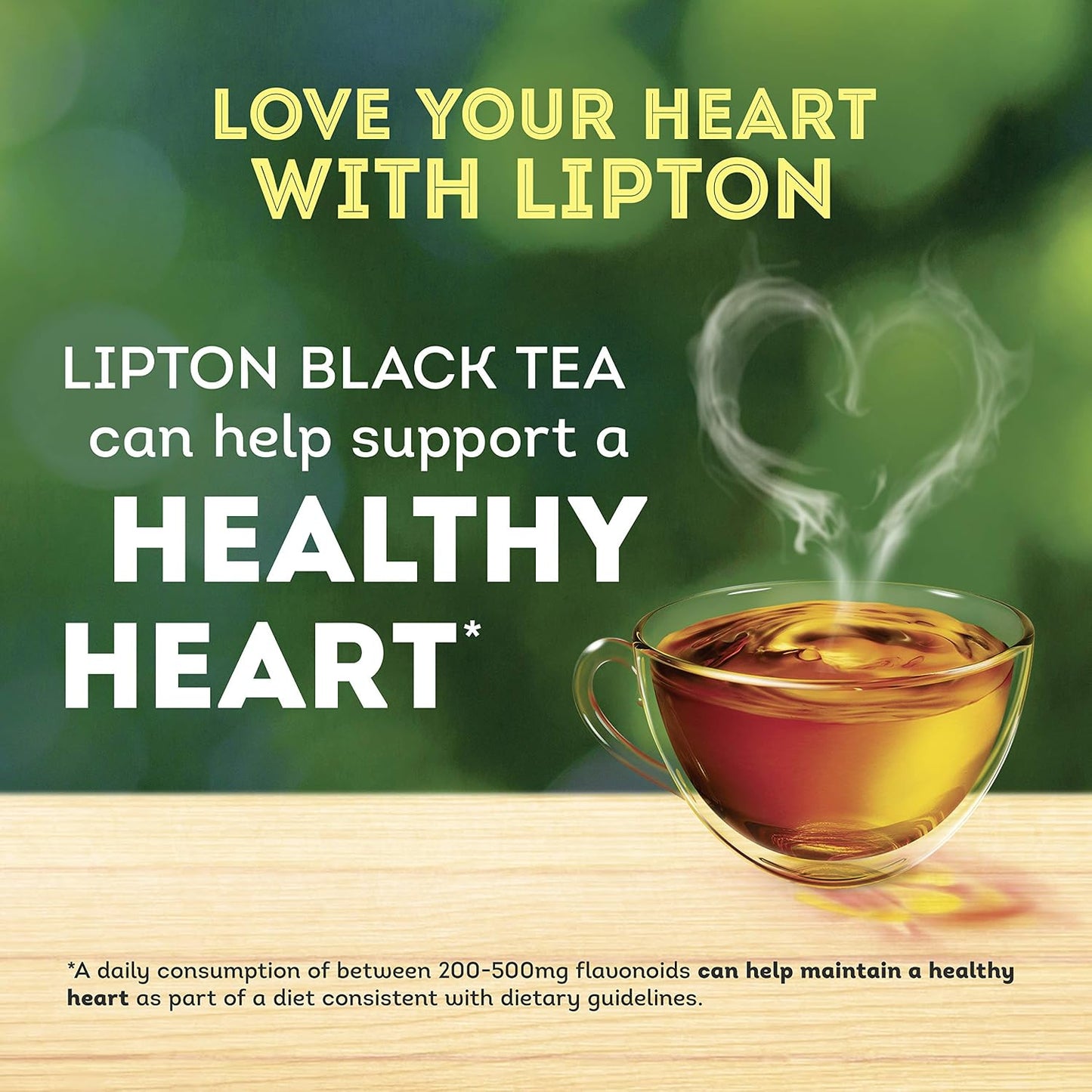 Lipton Tea Bags, Black Tea, Iced or Hot Tea, Can Support Heart Health, 20 Tea Bags(Pack of 12)