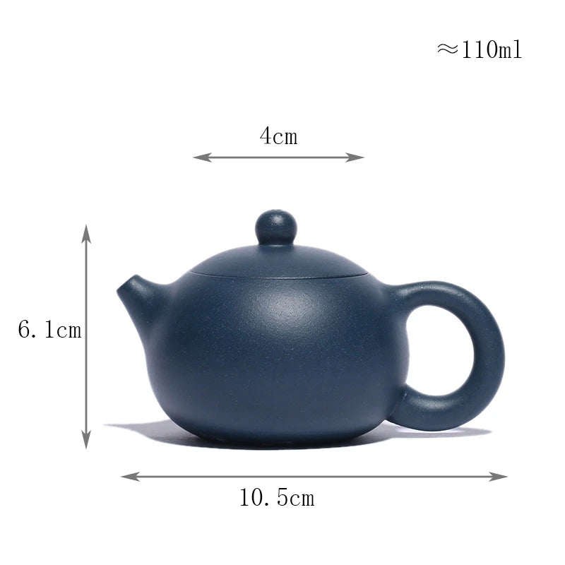 Antique Black Mud Purple Clay Tea Pot Yixing Raw Ore Beauty Tea Maker Chinese Zisha Filter Teapot Home Customized Teaware 190ml