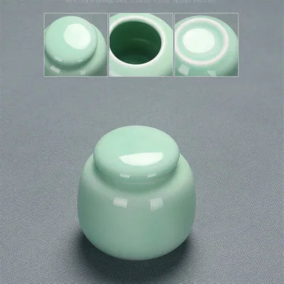 Celadon Kungfu Tea Set, Tea Cup, Teapot Cover Bowl, Tea Washing, Six Gentleman Tea Set, Filter, Single Master Cup, Ashtray