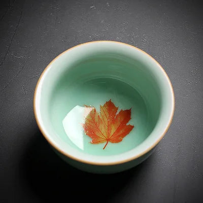 Celadon Kungfu Tea Set, Tea Cup, Teapot Cover Bowl, Tea Washing, Six Gentleman Tea Set, Filter, Single Master Cup, Ashtray