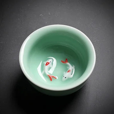 Celadon Kungfu Tea Set, Tea Cup, Teapot Cover Bowl, Tea Washing, Six Gentleman Tea Set, Filter, Single Master Cup, Ashtray