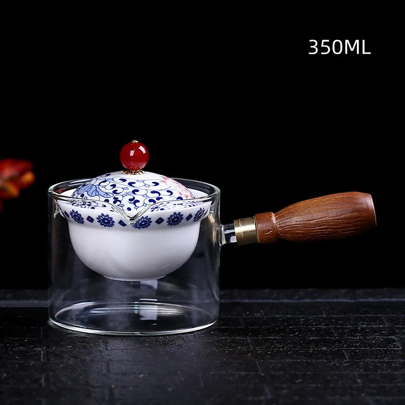 Ceramic Glass Tea Set Tea Maker Teapot Porcelain Chinese Gongfu Tea Set Portable Tea Set Teaware Sets Cup For Tea