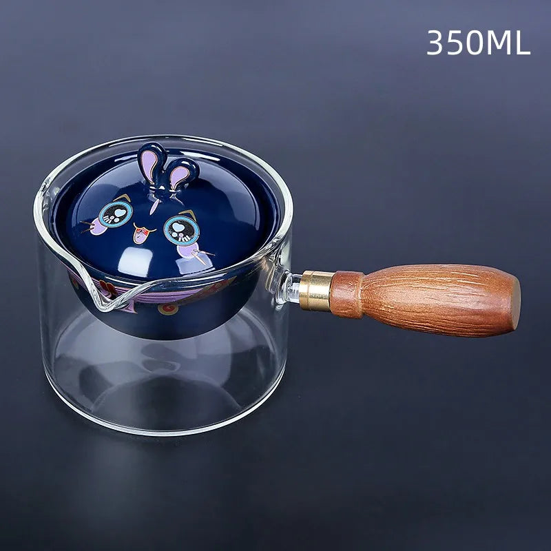 Ceramic Glass Tea Set Tea Maker Teapot Porcelain Chinese Gongfu Tea Set Portable Tea Set Teaware Sets Cup For Tea