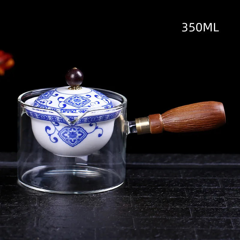 Ceramic Glass Tea Set Tea Maker Teapot Porcelain Chinese Gongfu Tea Set Portable Tea Set Teaware Sets Cup For Tea