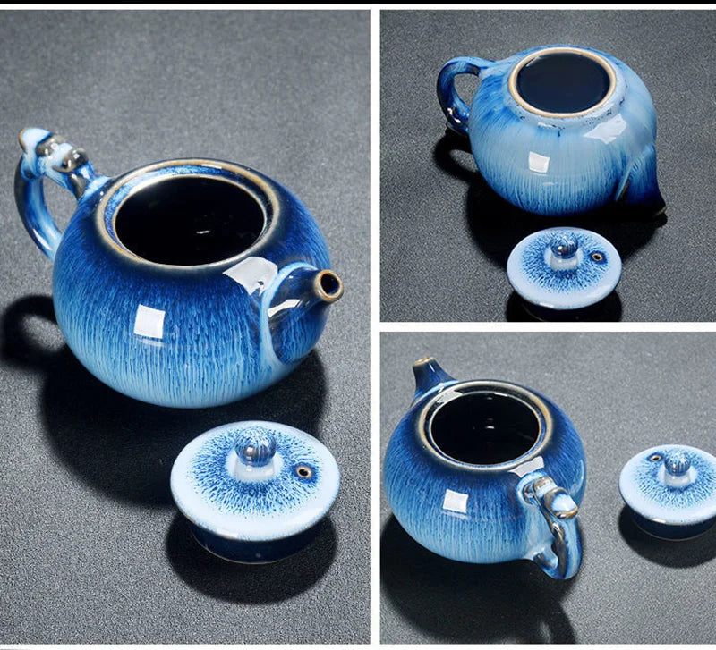Ceramic Kung Fu Tea pot Exquisite Star glaze teapot 250ml tea kettle teaset porcelain teapot traditional chinese Teaware