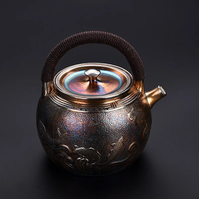 Ceramic Tea Pots for Brewing Tea, Chinese Teapots, Vintage Teapot, Chinese Teapots to Boil Water, Kettle, Luxury, Vintage