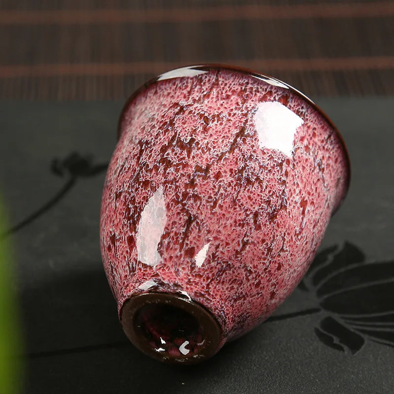 Ceramic Teacup Cups Tea Set with Modern Tea Set Siteel Tazas De Ceramica Creativas China Tea Cup I074