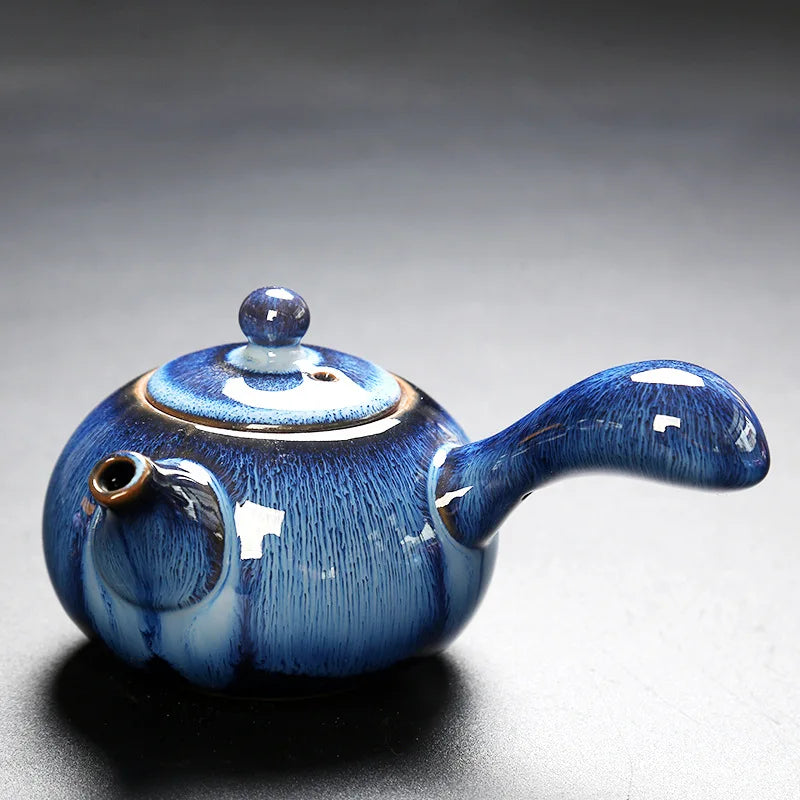 Ceramic Teapots Tea Set and Coffee Teapot for Tea Jianzhan Kiln Change Pots Yixing Zisha Teapot Clay Heated Kettle Kettle Gaiwan