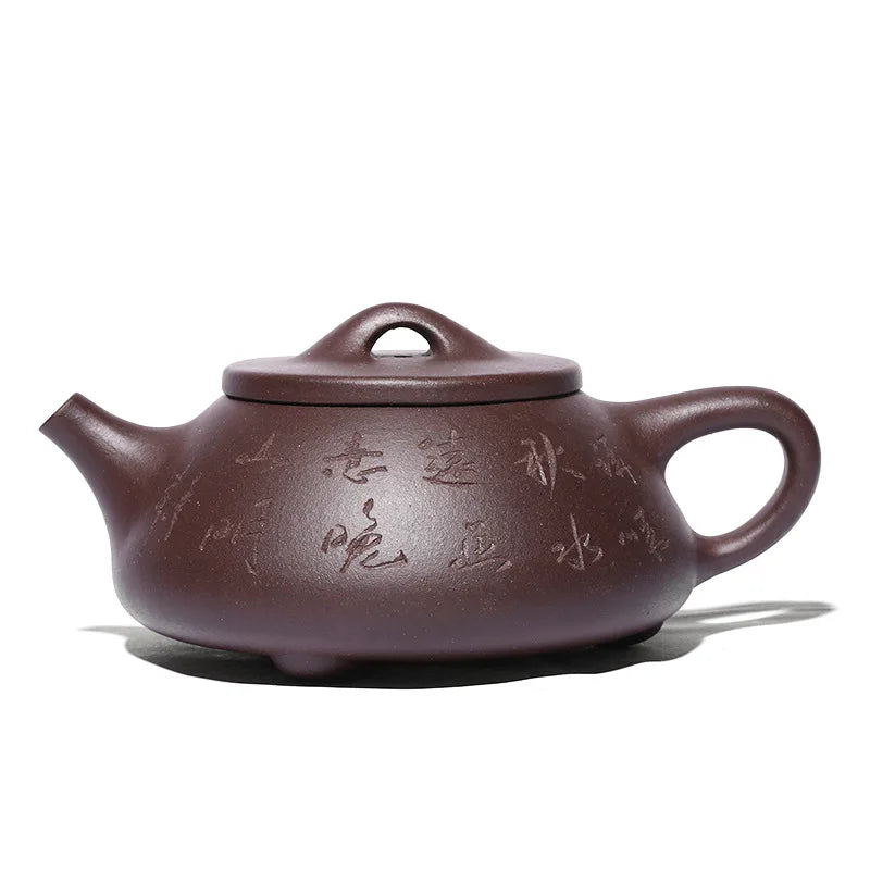 China Yixing Zisha Teapot Purple Clay Pot Home Handmade Kettle Teaware Purple Clay Teapot Tea Utensils Tea Making Tools