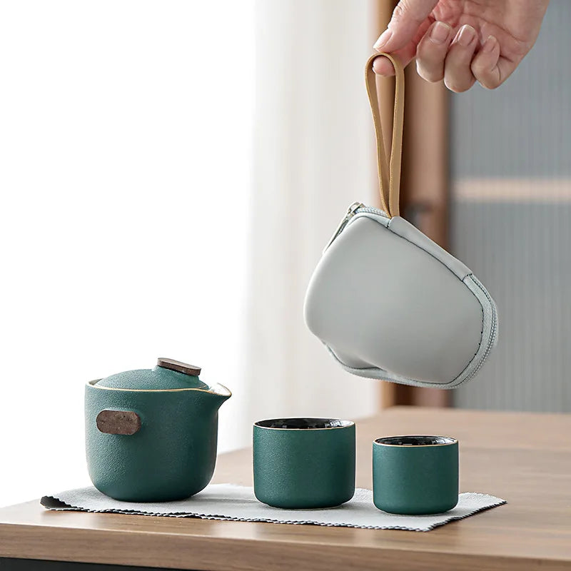 Chinese Exquisite Ceramics Tea Sets Home Tea Pot and Cup Set Handmade Filter Tea Maker Customized Teaware Supplies Gifts