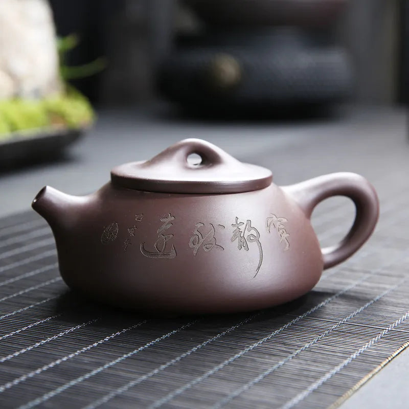 Chinese Handmade Purple Clay Teapot Yixing Zisha Tea Kettle Teaware Set Home Use Tea Set Kung Fu Tea Pots Set