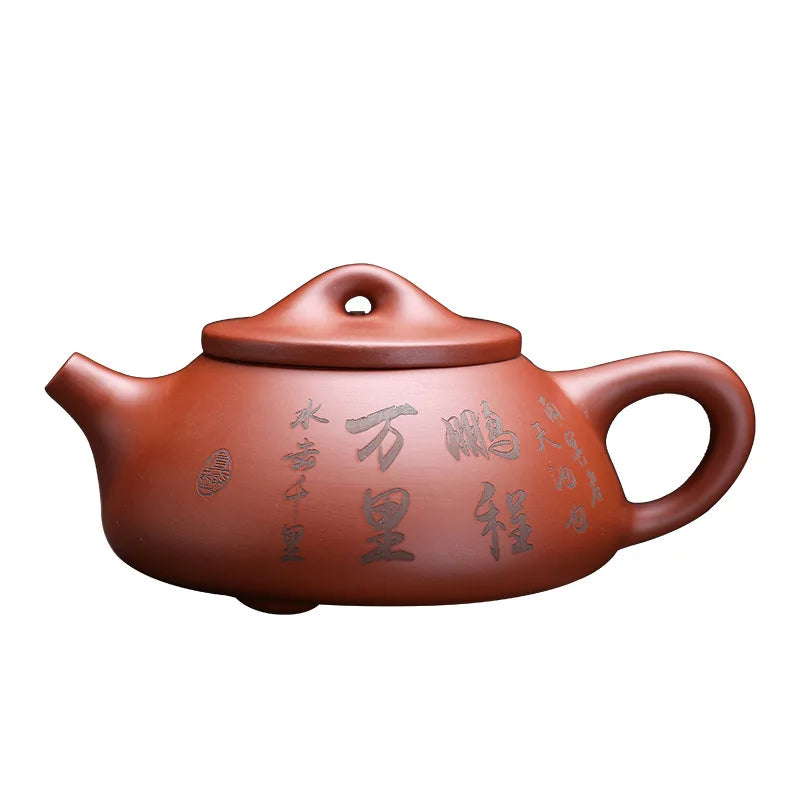 Chinese Handmade Purple Clay Teapot Yixing Zisha Tea Kettle Teaware Set Home Use Tea Set Kung Fu Tea Pots Set
