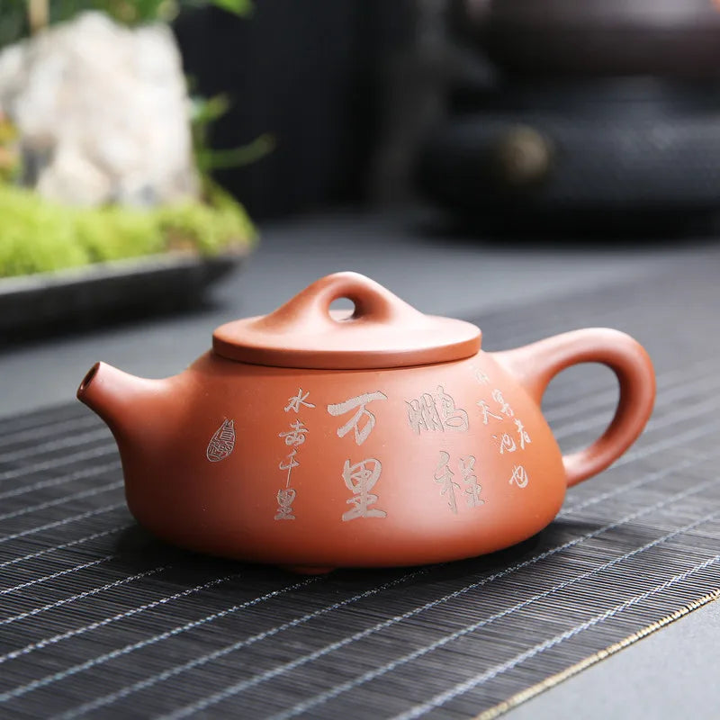 Chinese Handmade Purple Clay Teapot Yixing Zisha Tea Kettle Teaware Set Home Use Tea Set Kung Fu Tea Pots Set