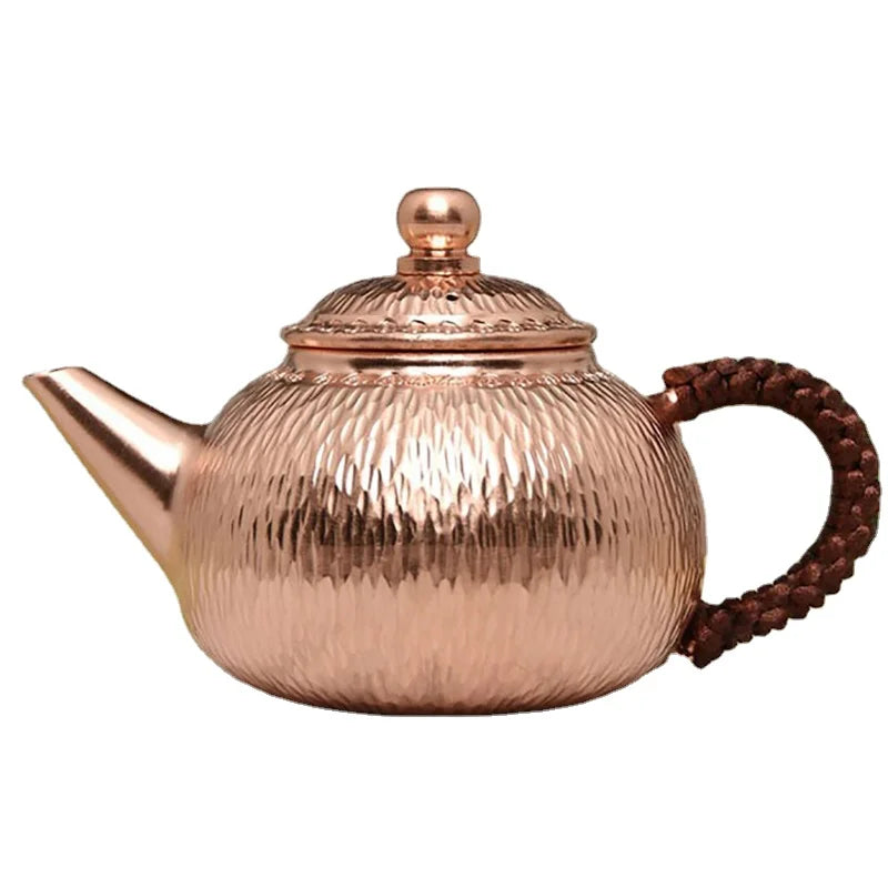 Chinese Style Teapot Vintage Kettle, Copper Teapot, Handmade Kung Fu Green Tea, Puer Tea Infuser, Household Items