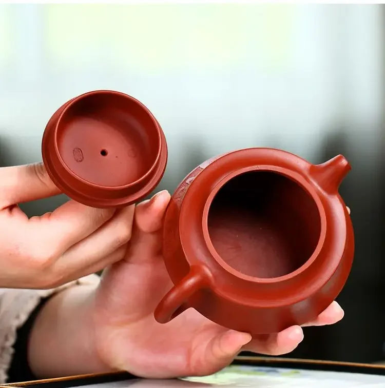 Chinese Tea Yixing Tea Pots Puprle Clay Handmade Drinkware Teapot Teaware Home Kung Fu Tea Set