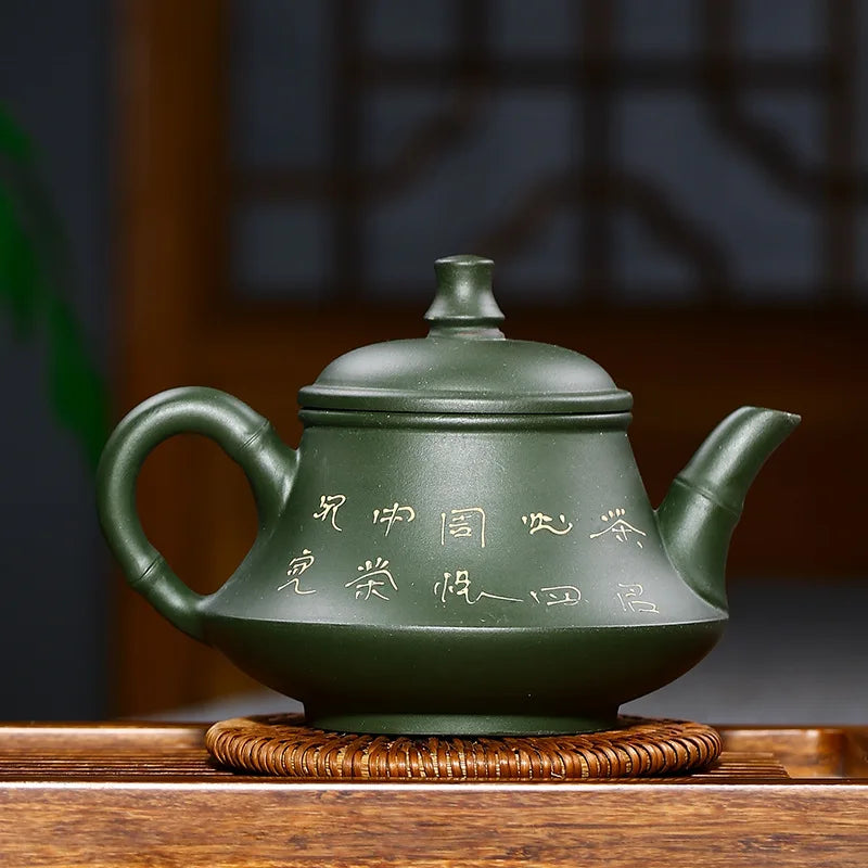 Chinese Teapot Real Handmade Green Tea Kettle Purple Clay Teapot Puer Tea Set Traditional Kung Fu Yixing Zisha Teaware