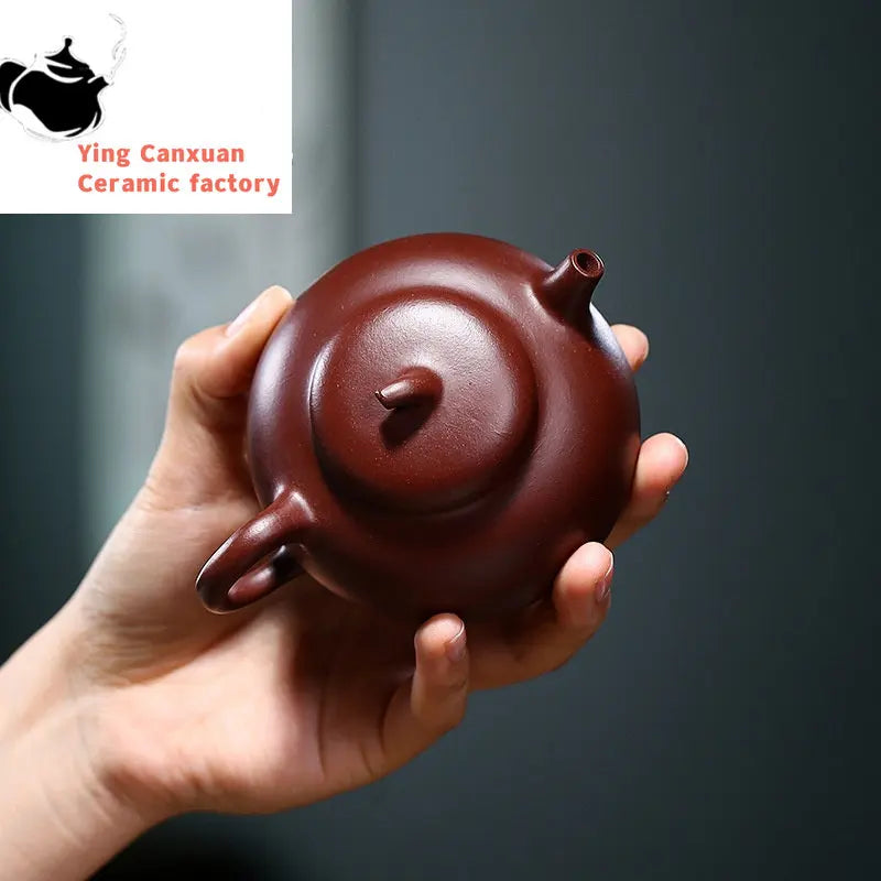 Chinese Teapot Yixing Purple Clay Pot Raw Ore Purple Mud Eggplant Teapot Kung Fu Tea Set Yixing Teapot 200ml