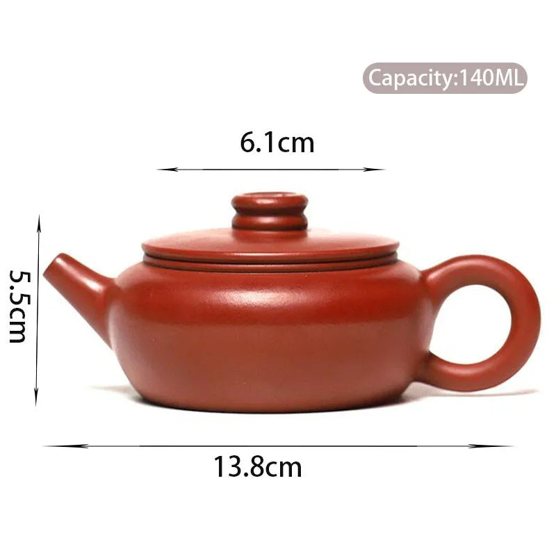Chinese Traditional Purple Pottery Teapots Famous Artists Handmade Kettle Travel Portable Filter Tea Pot Home Tea Set Teaware
