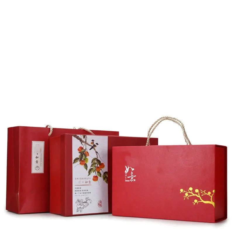 Chinese Travel Kung Fu Ceramic Tea Set 1 Teapot 4 Teacups Tea Ceremony Portable Persimmon Shape Teapot Exquisite Gift Box