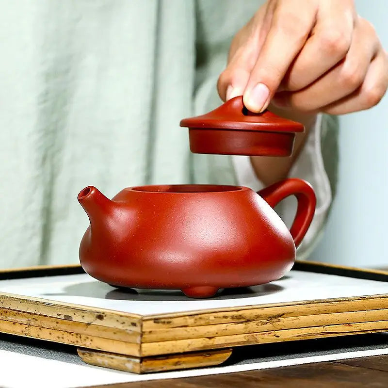 Chinese Yixing Purple Clay Teapot Handmade Dahongpao Beauty Tea Pot Teaware Oolong Pu're Tea Set