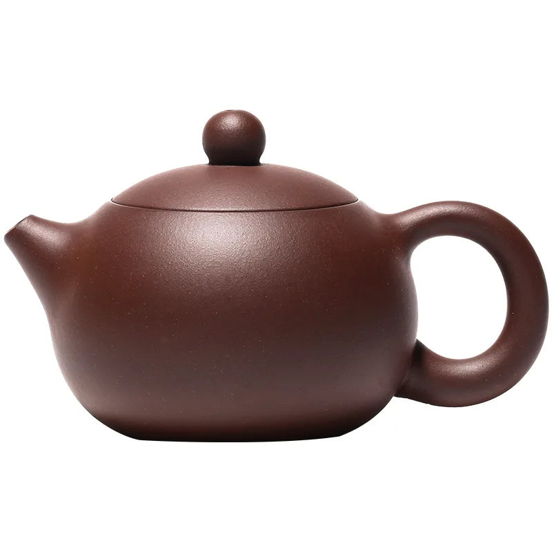 Chinese Yixing Purple Clay Teapots Classic Xishi Tea Pot 115ml Tea Kettle Master Handmade Zisha Kungfu Teaware Set