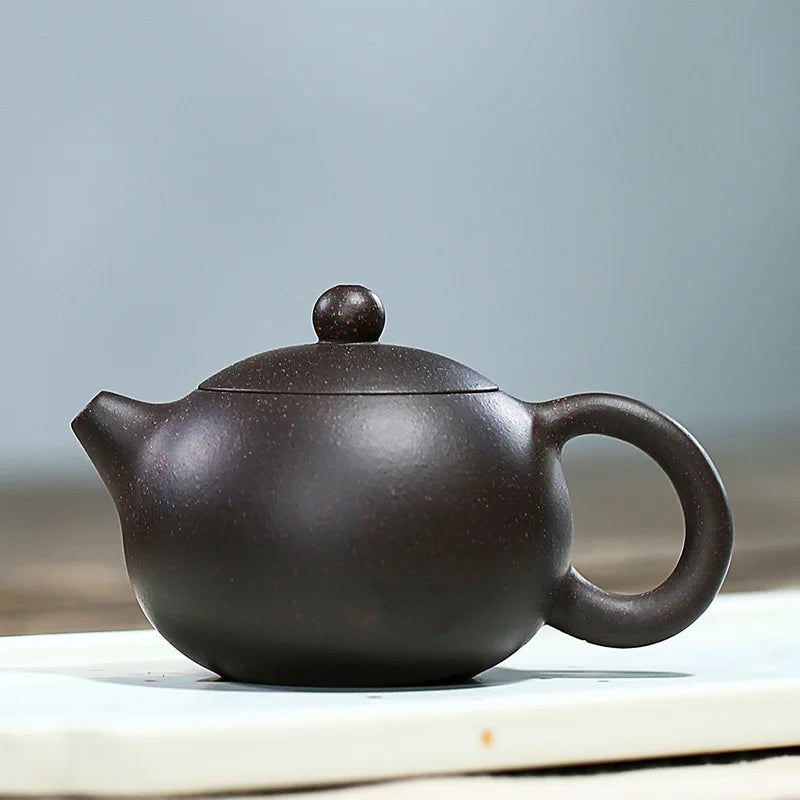 Chinese Yixing Purple Clay Teapots Classic Xishi Tea Pot 115ml Tea Kettle Master Handmade Zisha Kungfu Teaware Set