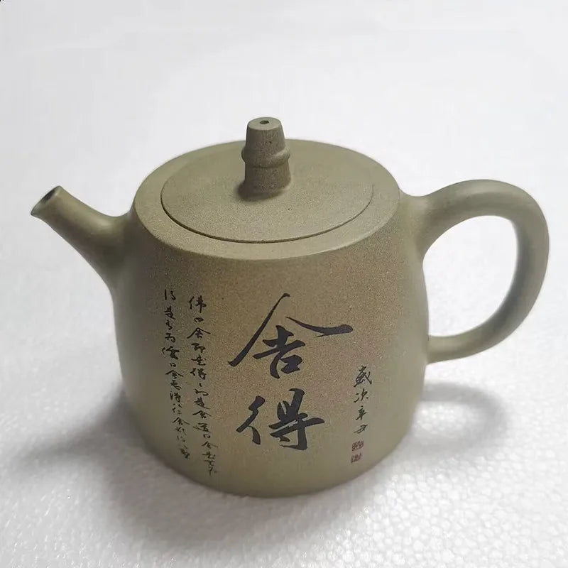 Chinese Yixing Tea Pot Shede Purple Clay Teapot Beauty Kettle  Household Handmade Raw Ore Teaware Tea Ceremony Gifts 420ml