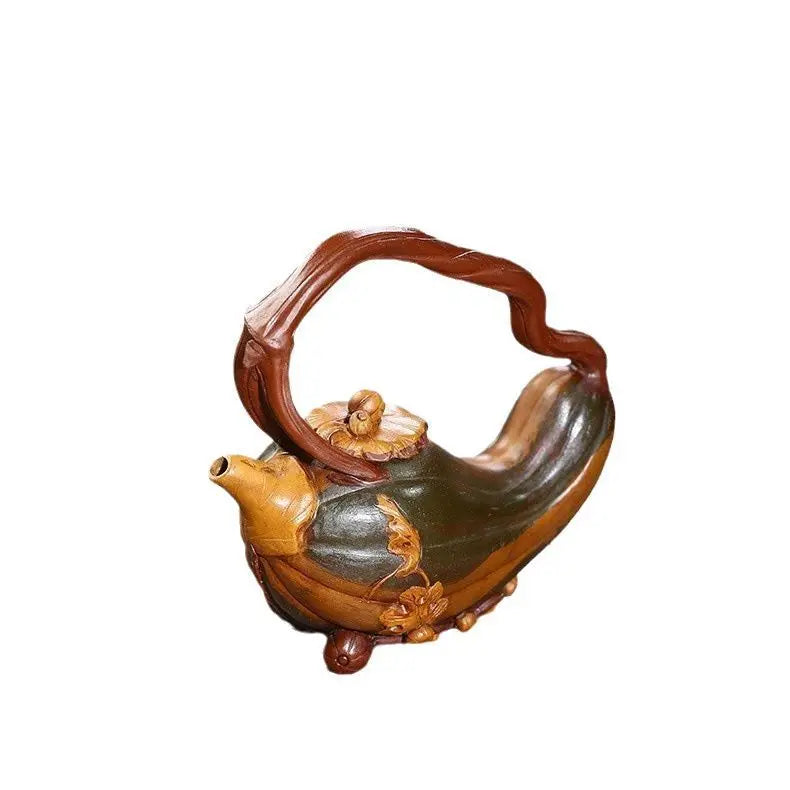 Chinese Yixing Teaware Teapots Authentic Yixing Teapot Famous Handmade Teapot Mine Purple Mud Tea Set 350ml