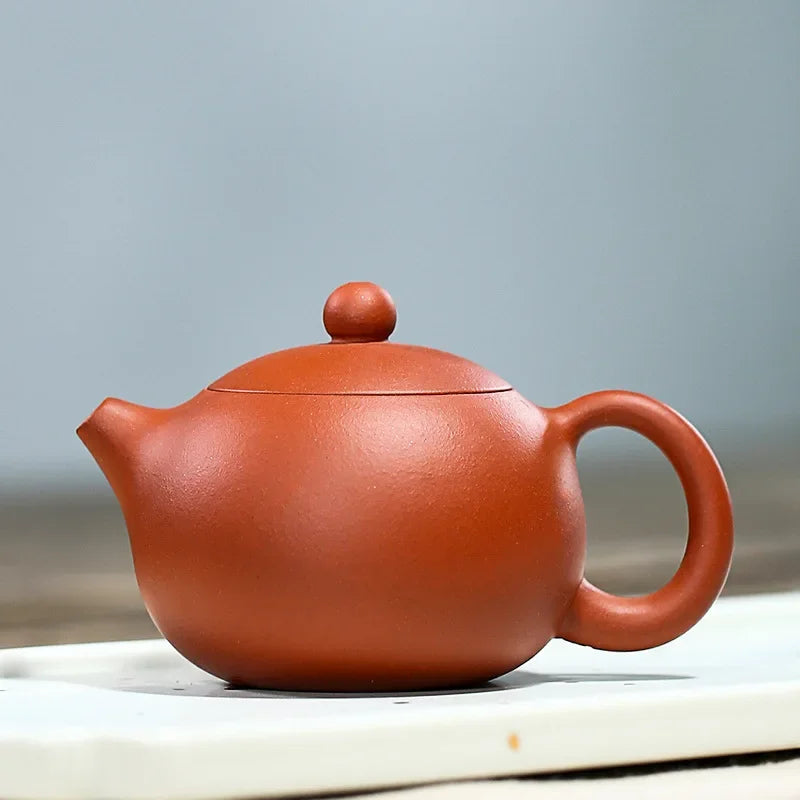 Chinese Yixing Zisha Teapots Set Purple Clay Teapot Classic Xishi Tea Pot 115ml Tea Kettle Master Handmade Gongfu Teaware
