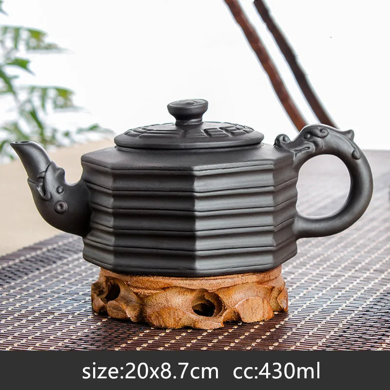 Chinese Yixing tea pot  Large capacity Purple Clay Teapots beauty kettle Raw ore Handmade Tea set Tea ceremony supplies